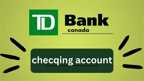 [TD Bank] Earn $600(+) When You Open A Chequing Account .
